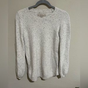 LOFT flecked sweater